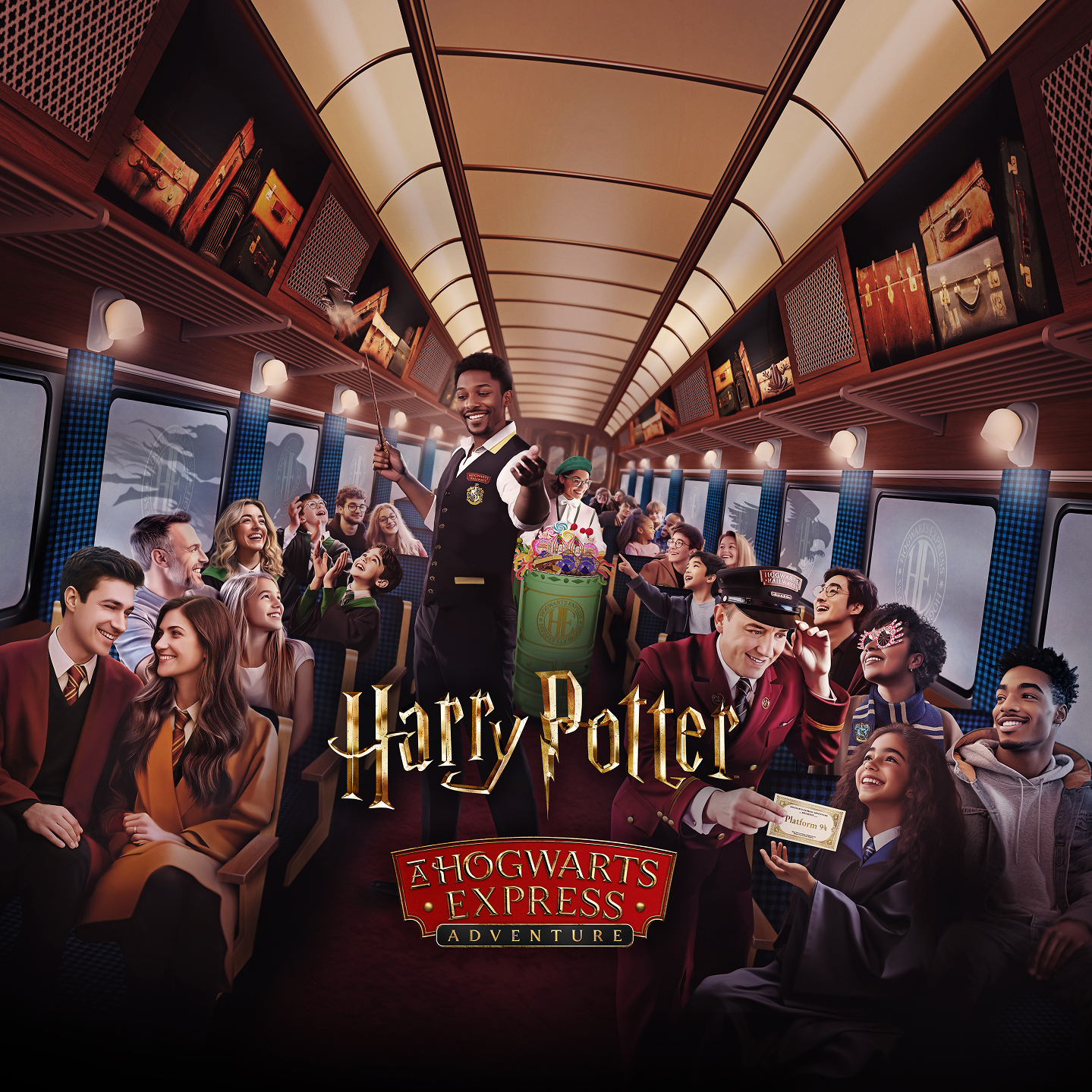Key art for Harry Potter™: A Hogwarts Express Adventure